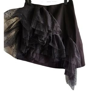 Beulah Black Skirt L